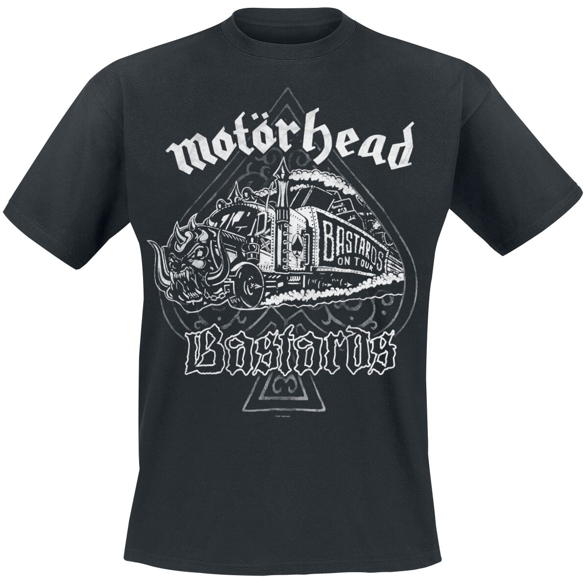 Image of Motörhead Bastards Train T-Shirt schwarz