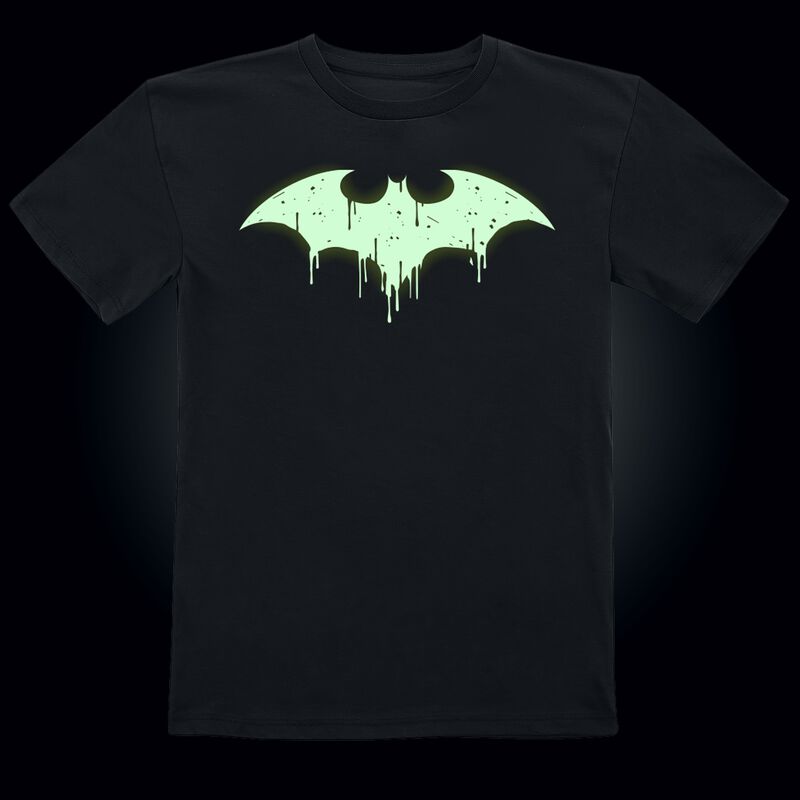 Filme & Serien Nachhaltiges Fan Merch Kids - GITD logo | Batman T-Shirt