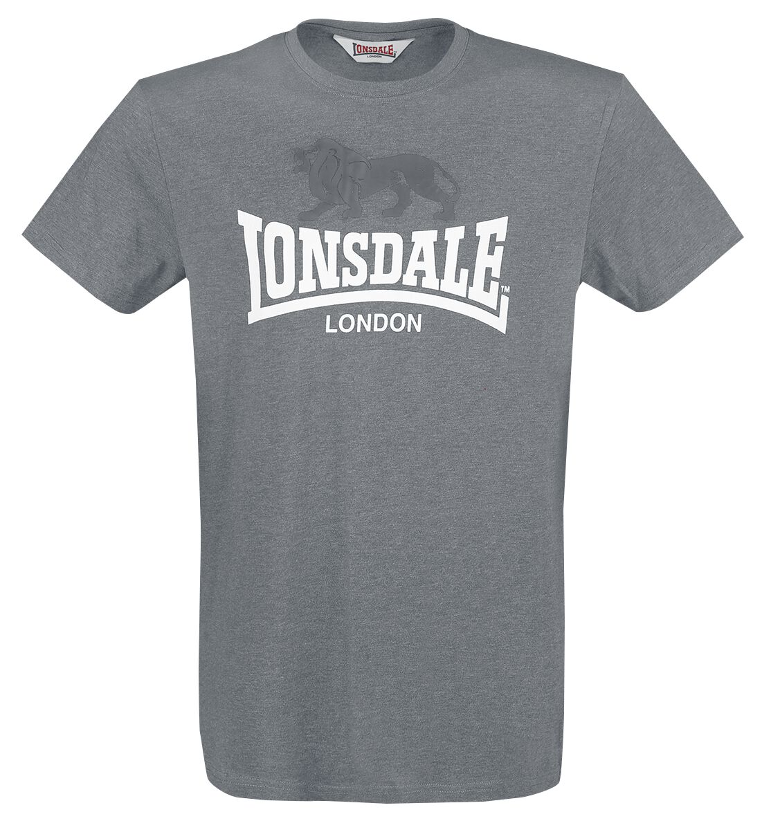 Lonsdale London T-Shirt - Gargrave - M bis 3XL - für Männer - Größe M - anthrazit