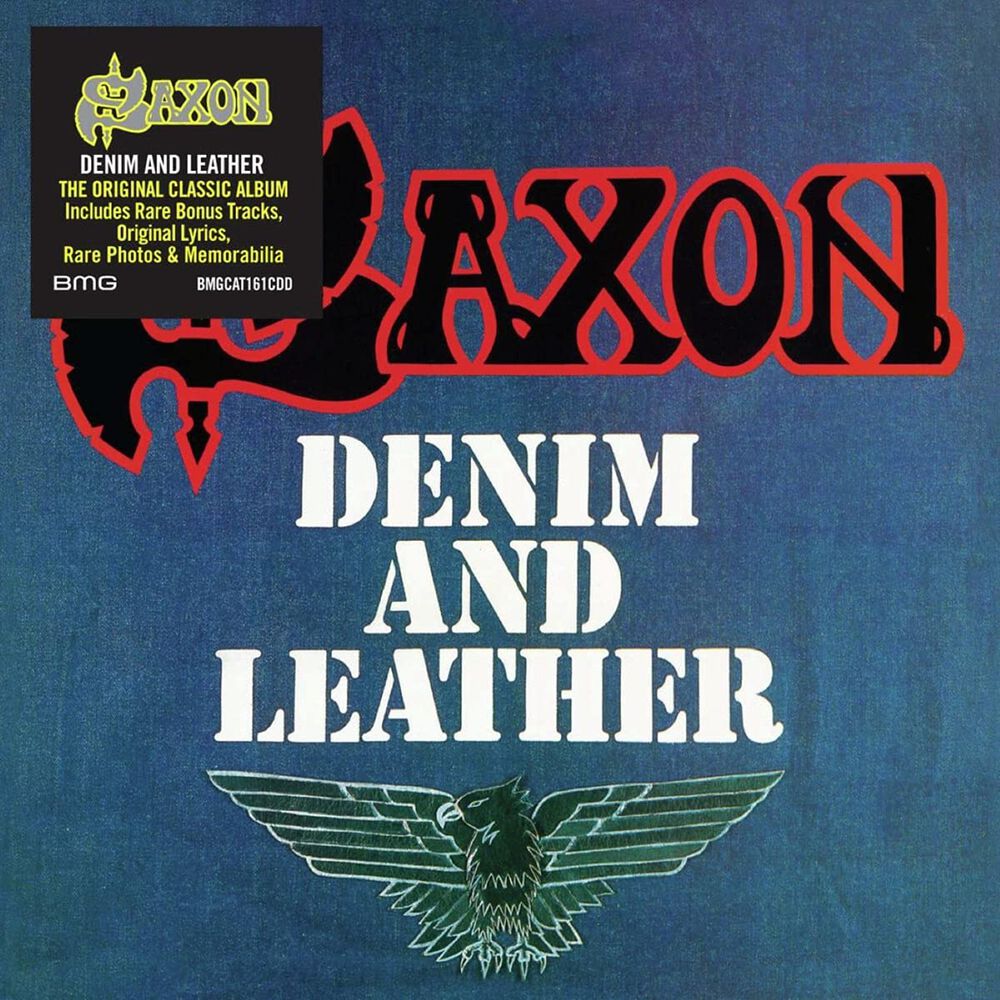 Image of Saxon Denim And Leather CD Standard