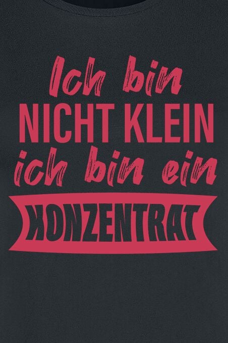 Ich Bin Nicht Klein Ich Bin Ein Konzentrat