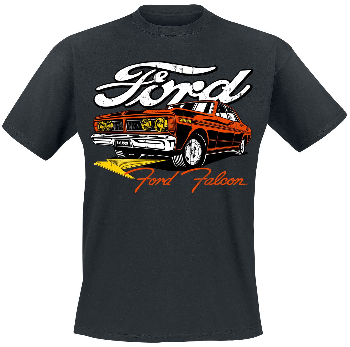 Ford Ford Falcon T-Shirt schwarz Ford Ford Falcon T-Shirt schwarz