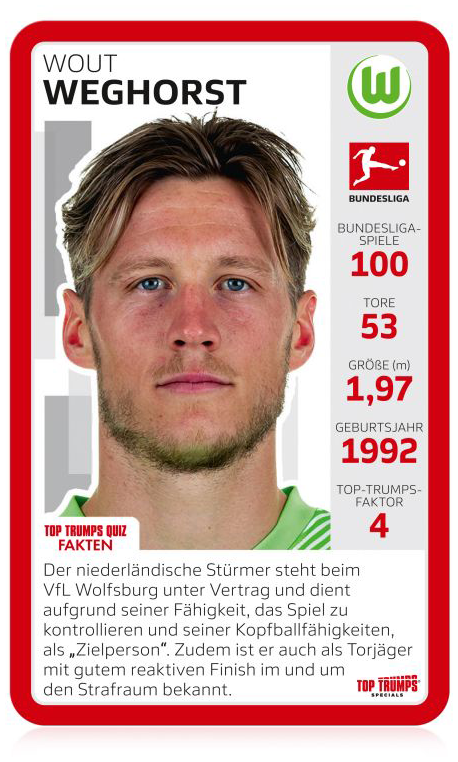 Fußball Top Trumps - Bundesliga Edition Kartenspiel multicolor