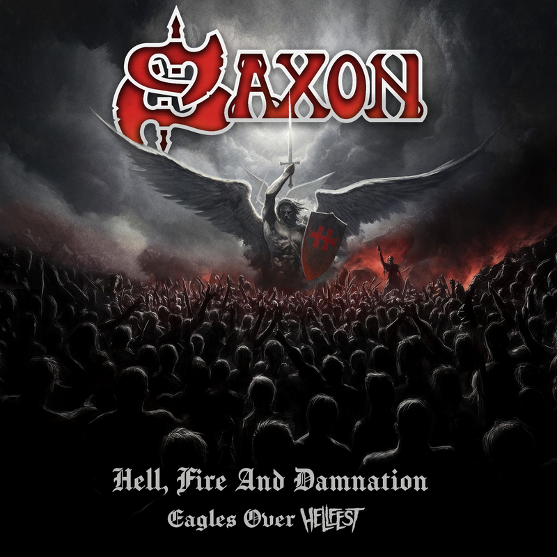 Saxon  CD - Hell, Fire And Damnation - Eagles Over Hellfest -