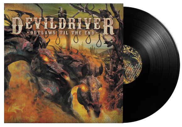 DevilDriver Outlaws ‘til the end LP multicolor