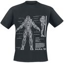 5 - Anatomy, Halo, T-Shirt
