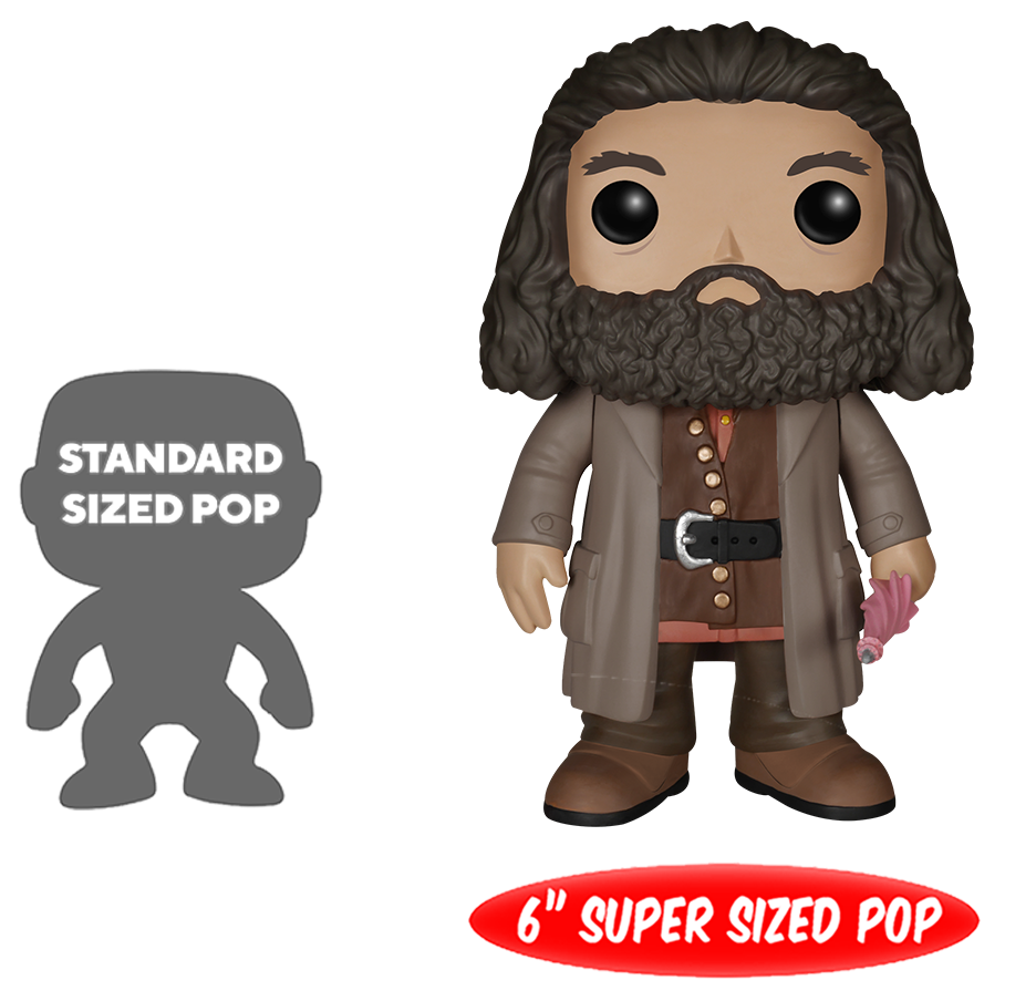Thumbnail - Harry Potter Rubeus Hagrid (Super Pop!)  Vinyl Figur 07 Funko Pop! multicolor