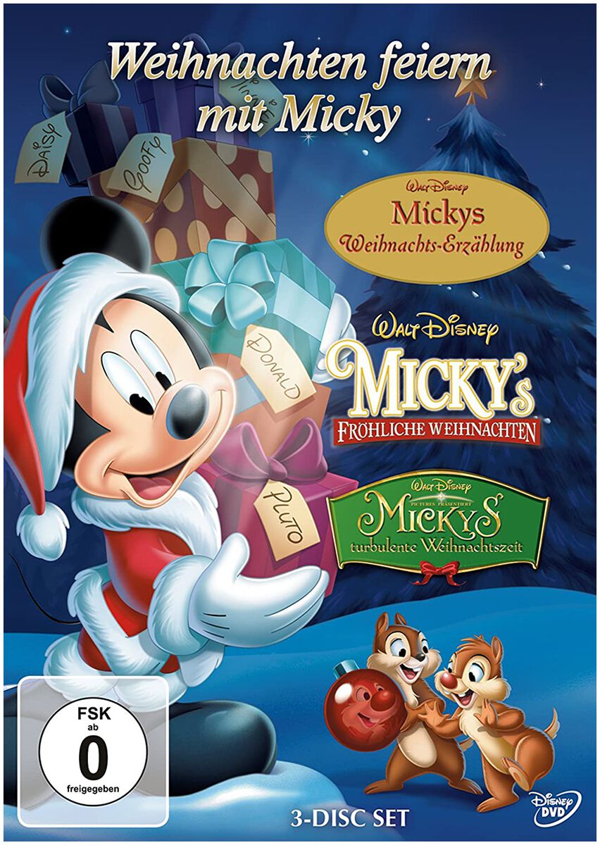 weihnachten feiern mit micky  micky maus dvd  emp