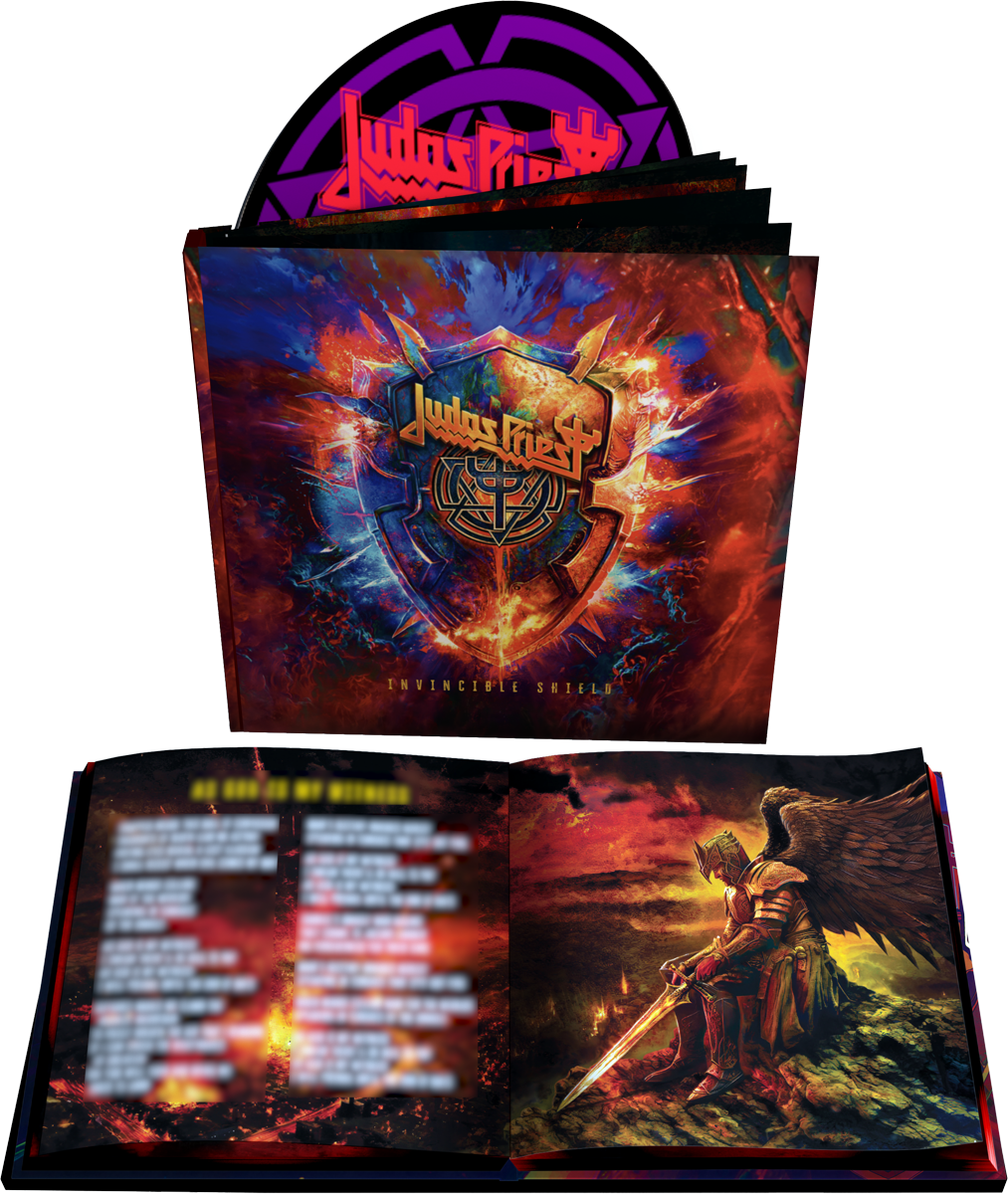 Judas Priest  CD - Invincible Shield -