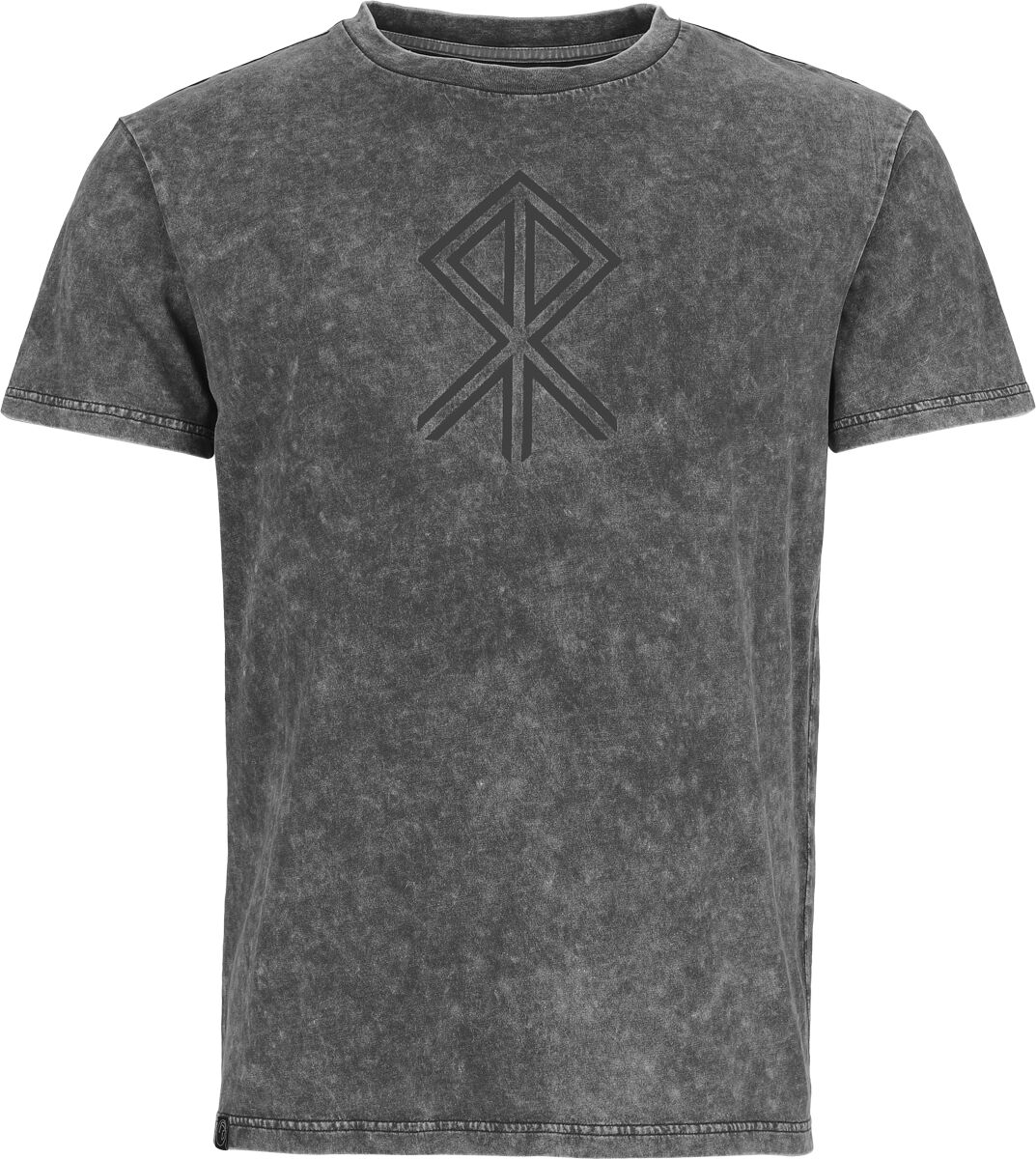 4068143326223 - Pagan Roots Courage Rune T-Shirt schwarz in XL