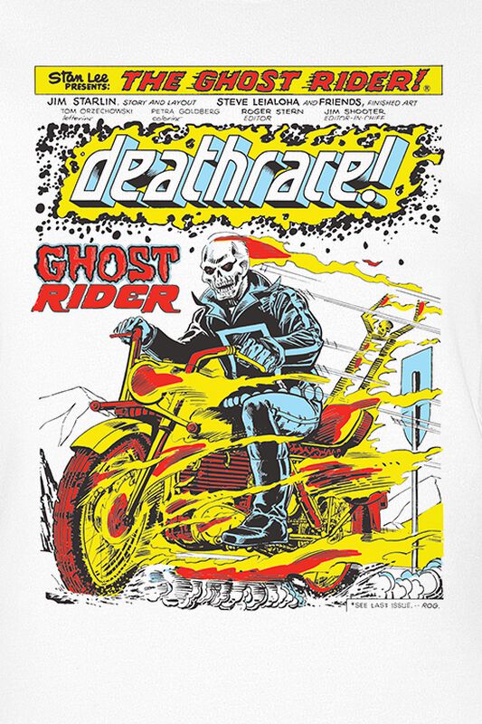 Filme & Serien Superhelden vs. Bösewichte Deathrace | Ghostrider T-Shirt