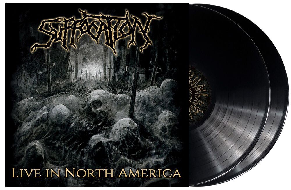 Suffocation Live in North America LP black