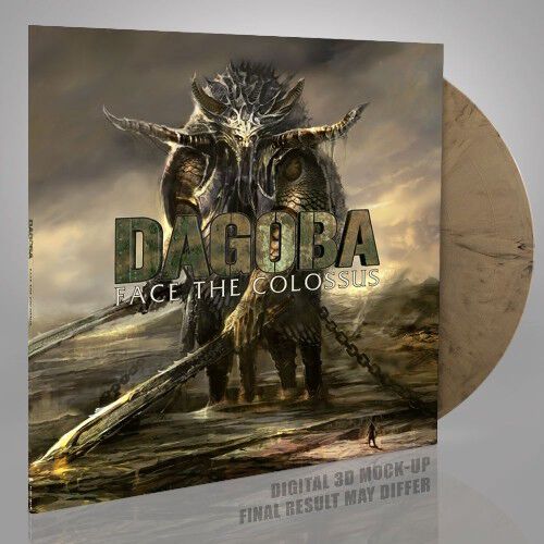 Image of Dagoba Face the colossus LP marmoriert