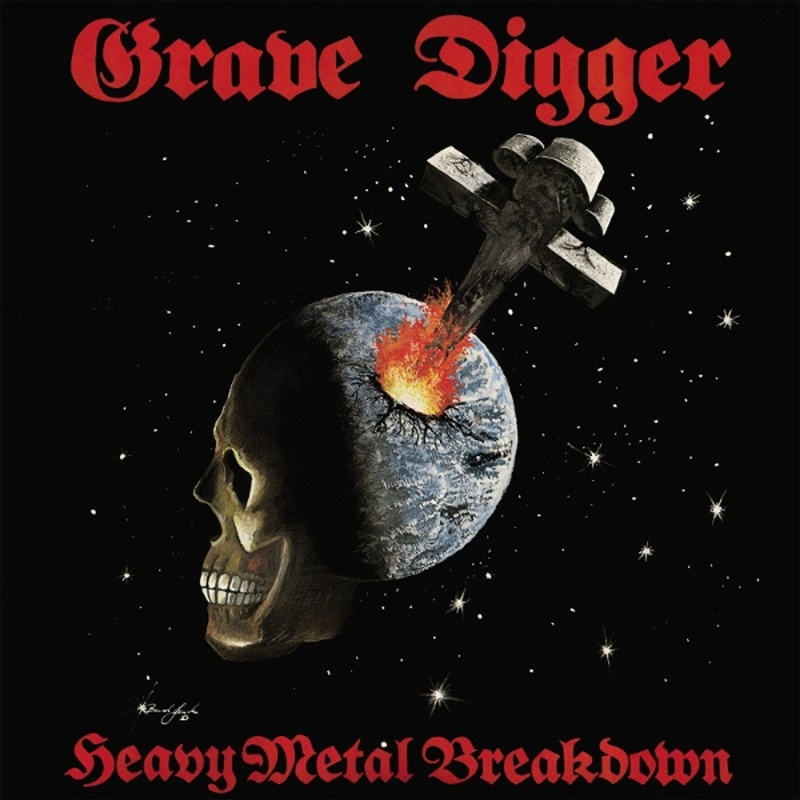 CD  av Grave Digger - Heavy metal breakdown -  -