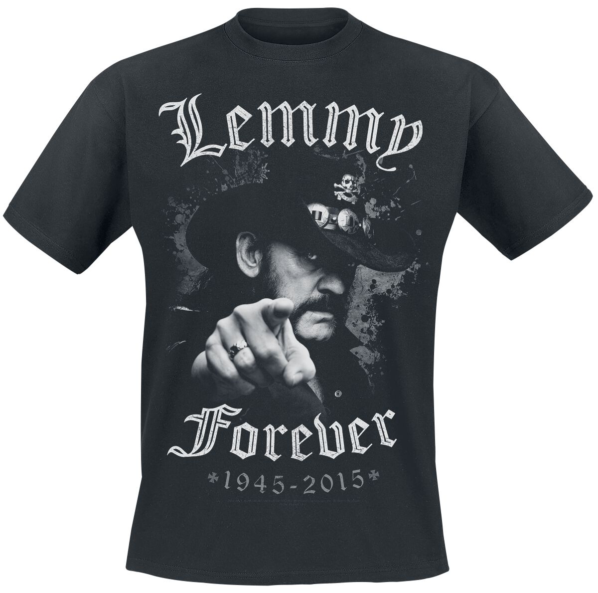 Motörhead T-Shirt - Lemmy - Forever - M bis 5XL - für Männer - Größe L - schwarz  - EMP exklusives Merchandise!