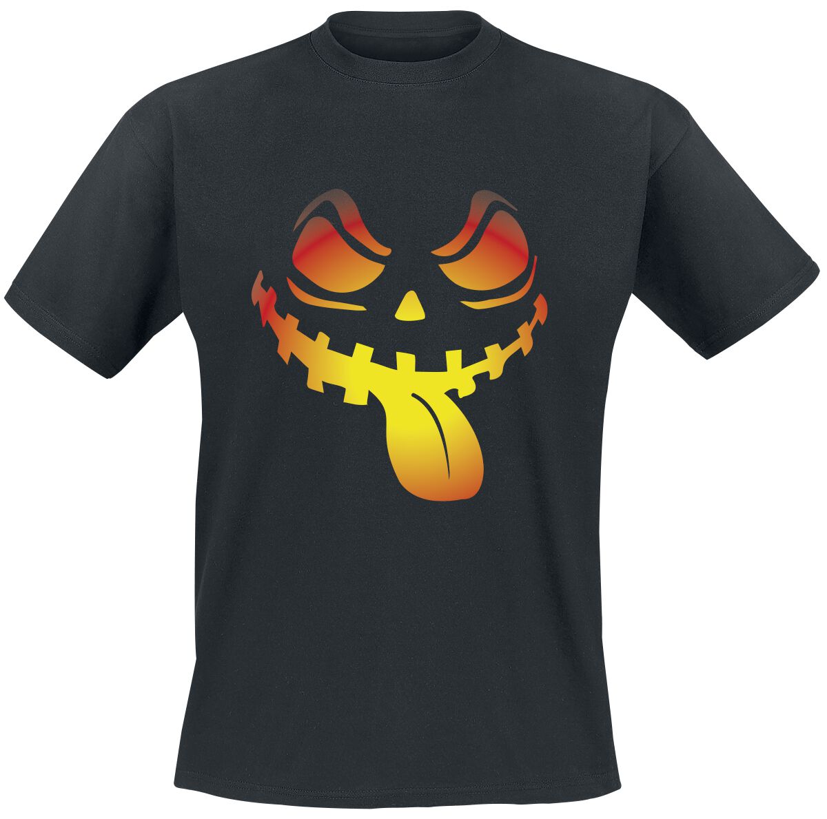 Funshirt Evil Halloween Pumpkin T-Shirt schwarz Funshirt Evil Halloween Pumpkin T-Shirt schwarz