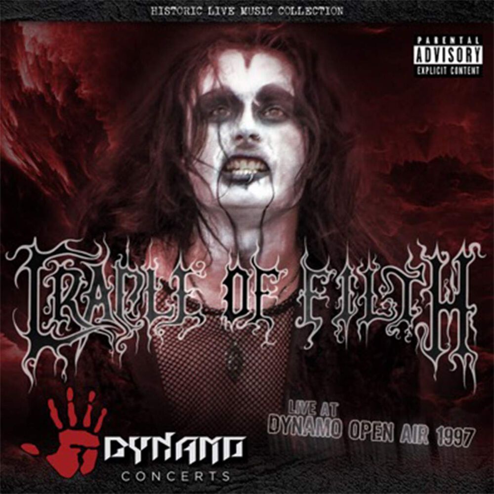 Image of Cradle Of Filth Live at Dynamo Open Air 1997 CD Standard