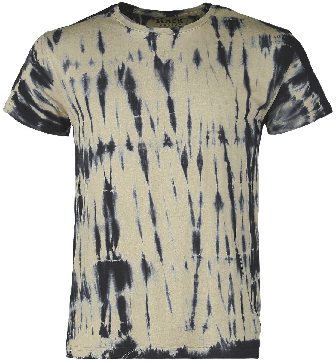 Black Premium by EMP Tie Dye T-Shirt T-Shirt sand in XXL