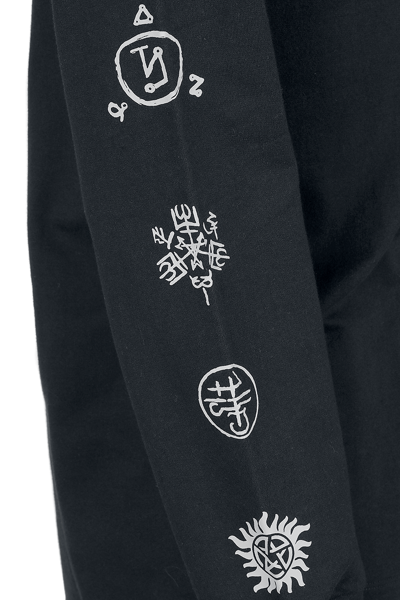 Supernatural Saving the World Schlafanzug schwarz