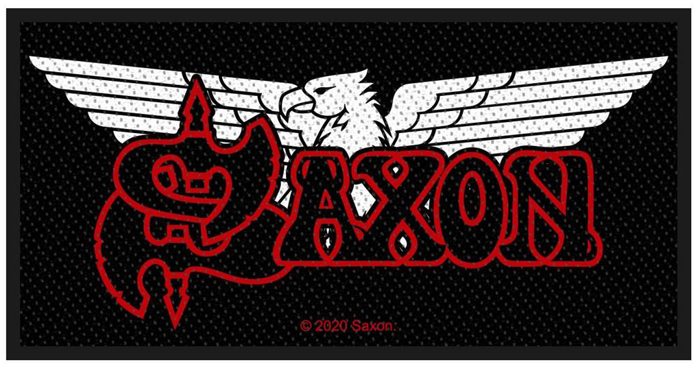 🏷️ Patch  de Saxon - Logo & Eagle - pour Indifférent