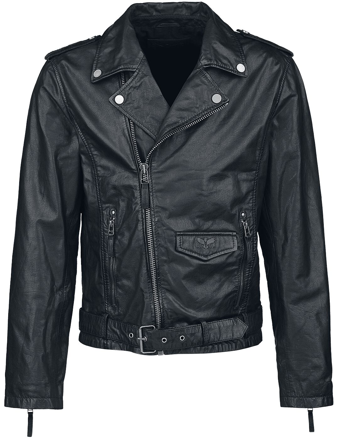 Black Premium by EMP The Road Crew Leather Jacket black