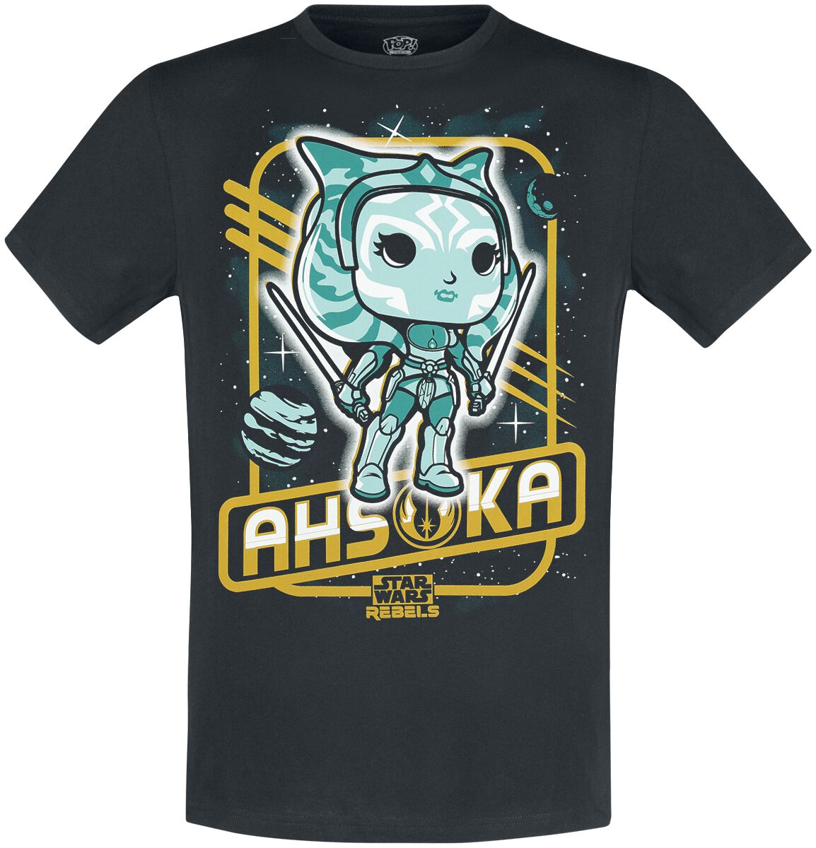 Funko The Clone Wars - Ahsoka In Space T-Shirt black
