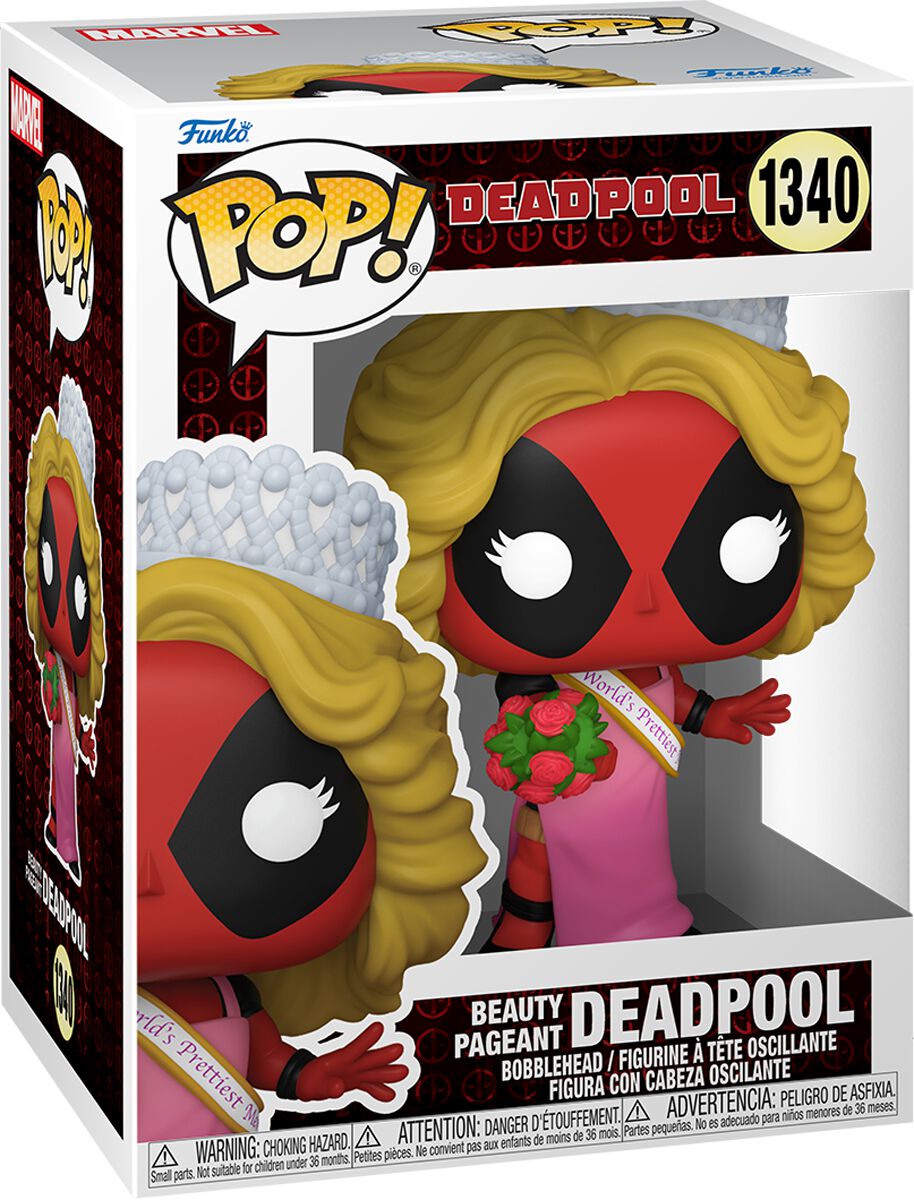 Deadpool - Beauty Pageant Vinyl Figur 1340 - Funko Pop! Figur - multicolor