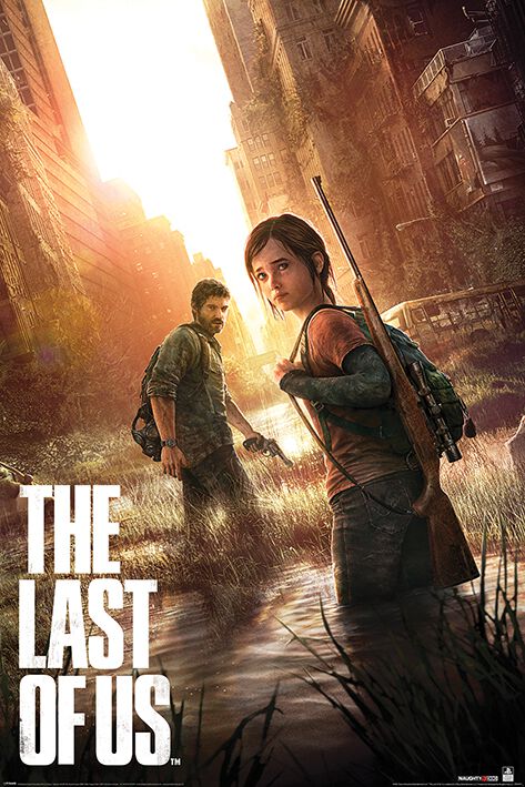 The Last Of Us Ellie & Joel Poster multicolour