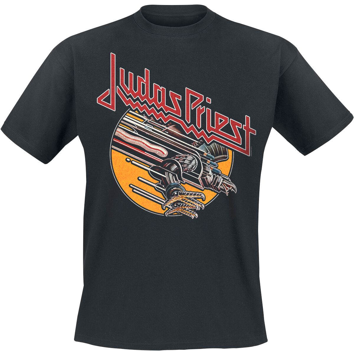 Judas Priest Graphic Circle T-Shirt black