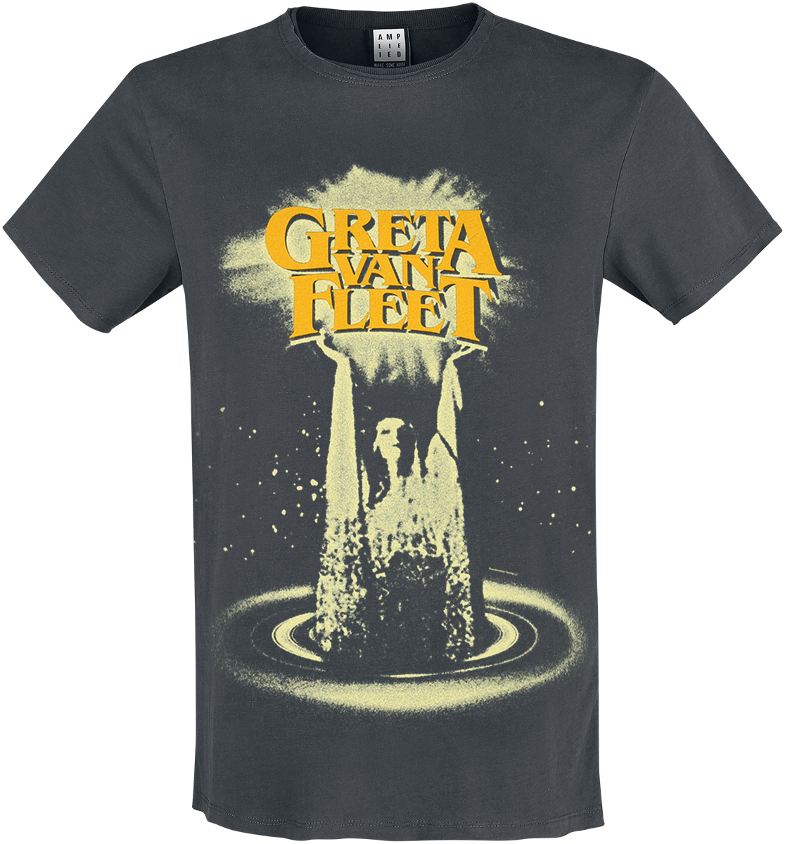 Greta Van Fleet - Amplified Collection - Hands In The Air - T-Shirt - charcoal image