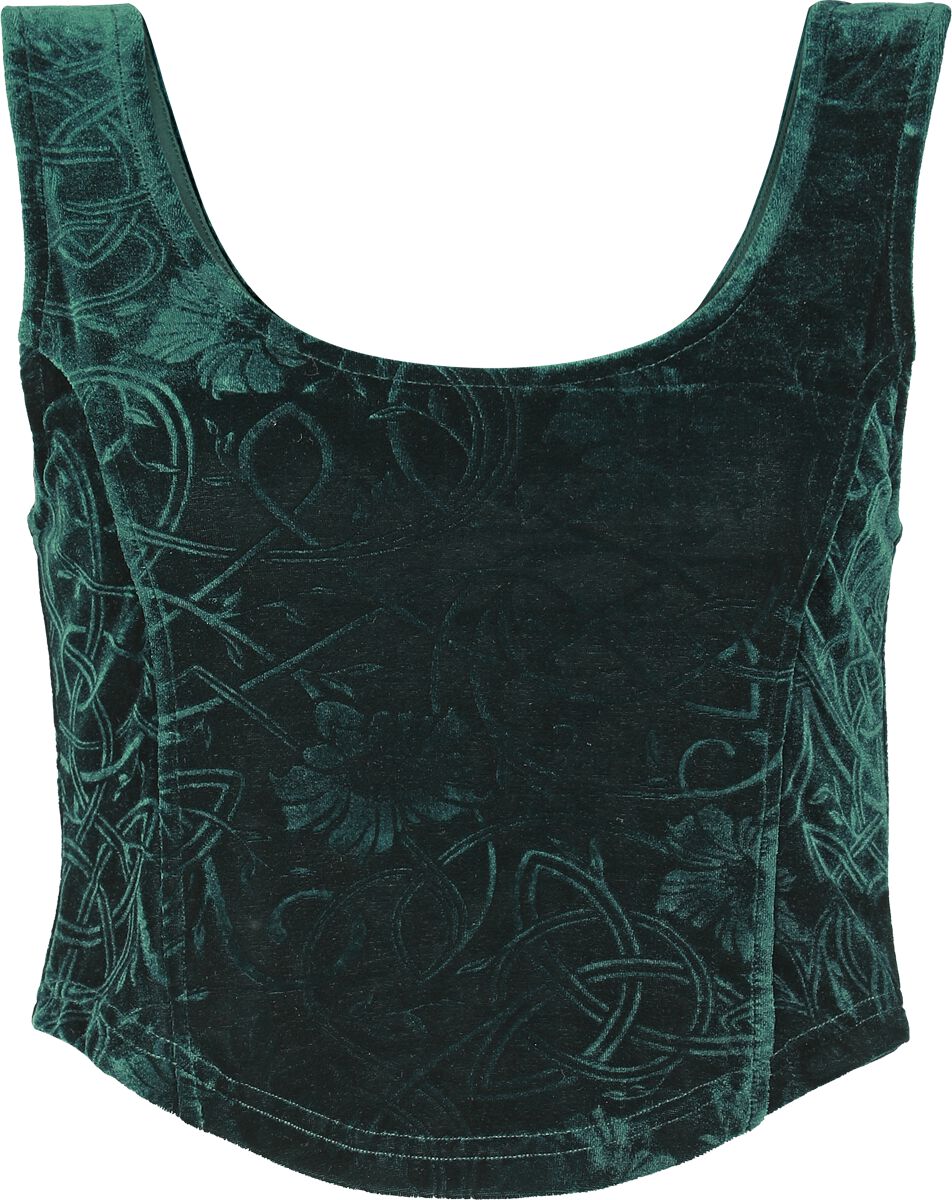 Black Premium by EMP Top - Episode of Emerald - S bis XXL - für Damen - Größe S - grün