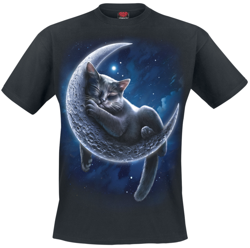 Spiral  T-Shirt - Velvet Moon - T-shirt - for Men - black