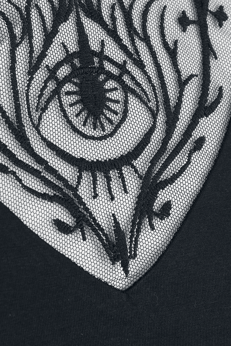 Thumbnail - Gothicana by EMP The Void Top schwarz in S