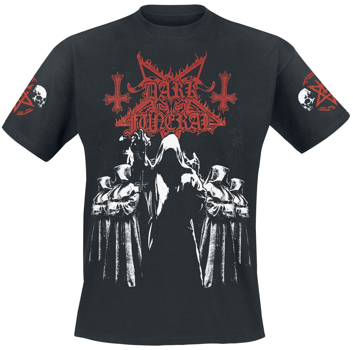 Dark Funeral T-Shirt - Shadow Monks - M bis XXL - für Männer - Größe XL - schwarz  - Lizenziertes Merchandise!