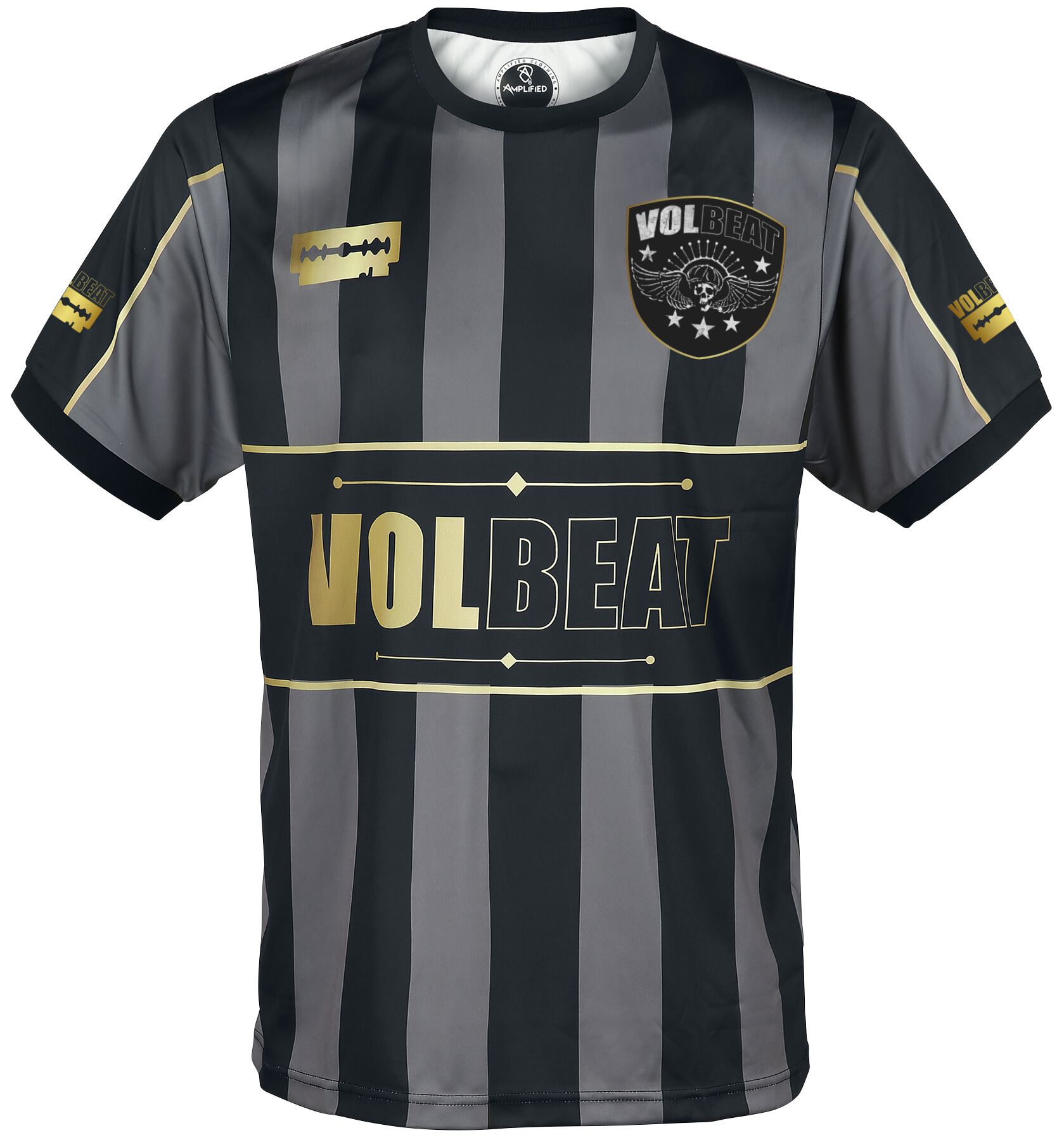 Volbeat Amplified Rock FC - Die To Live - Trikot Jersey multicolour