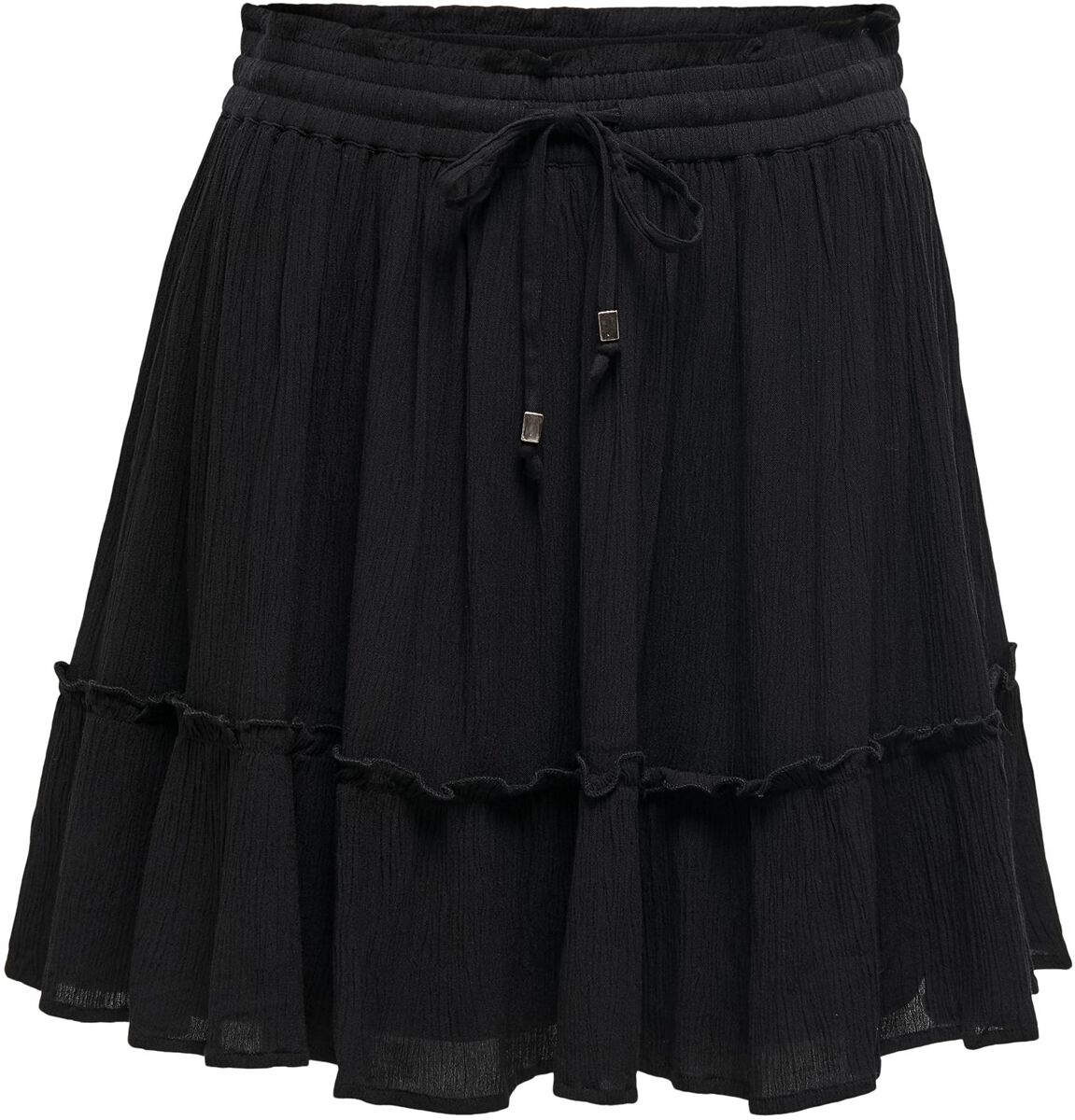 Image of Minigonna di Only - Onlibiza Life short skirt WVN NOOS - XS a XL - Donna - nero