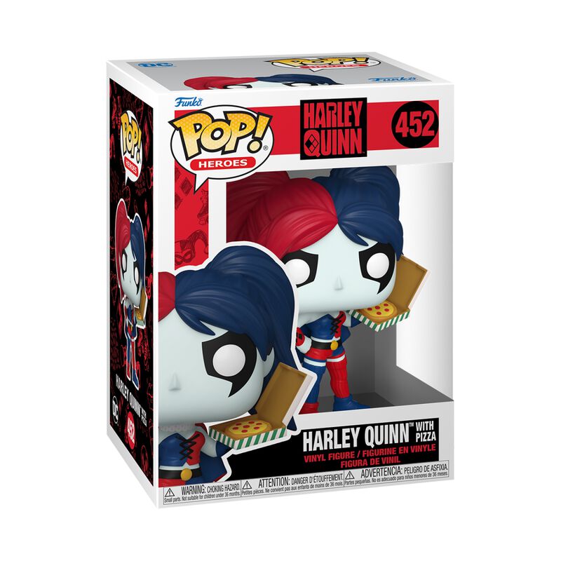 Harley Quinn with Pizza Vinyl Figur 452