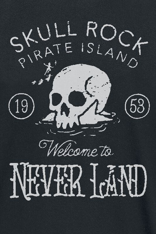 Filme & Serien Große Größen Welcome to Skullrock Island | Peter Pan T-Shirt