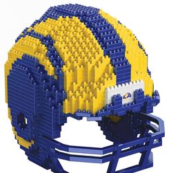 Los Angeles Rams - 3D BRXLZ - Replika Helm, NFL, Spielzeug
