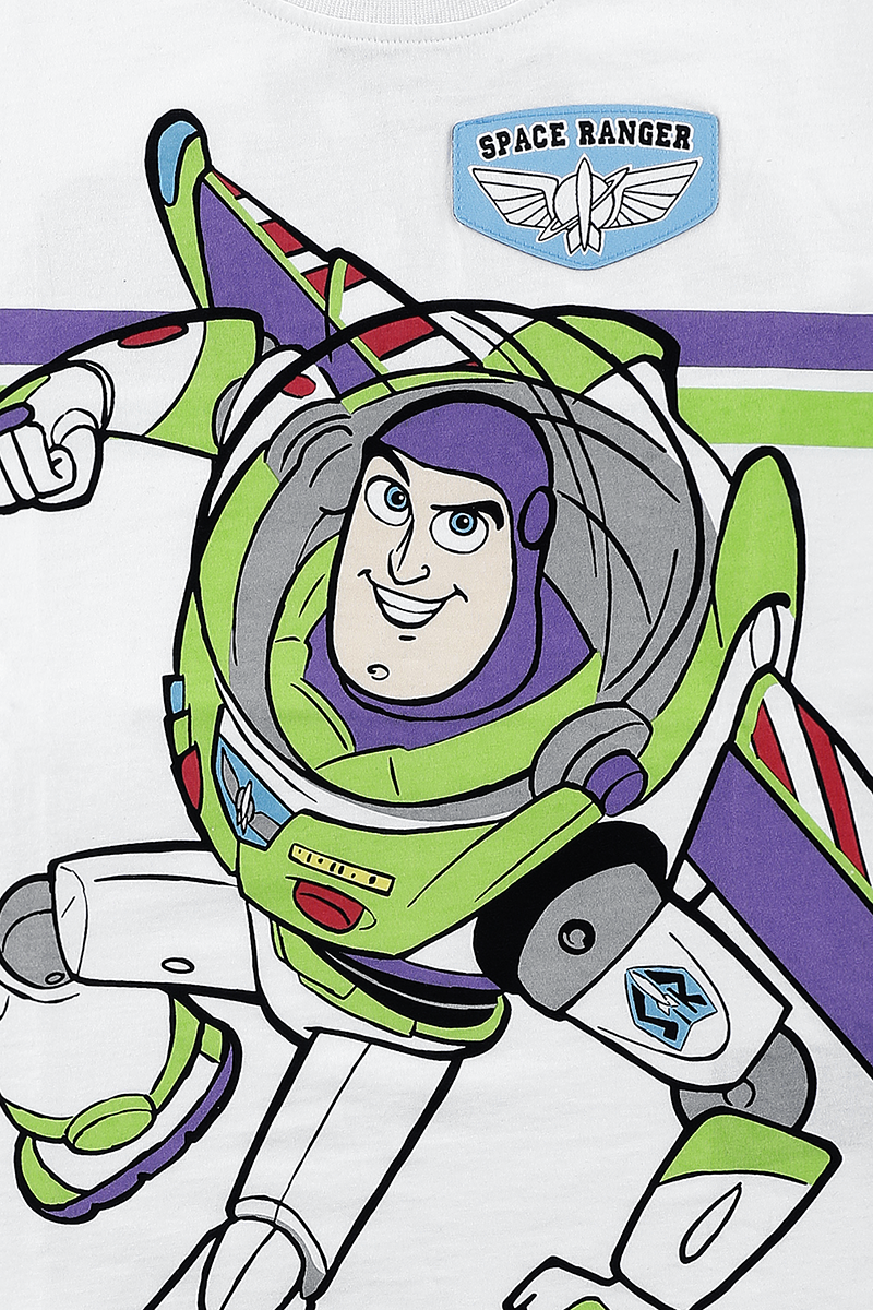 Toy Story Buzz Lightyear T-Shirt weiß