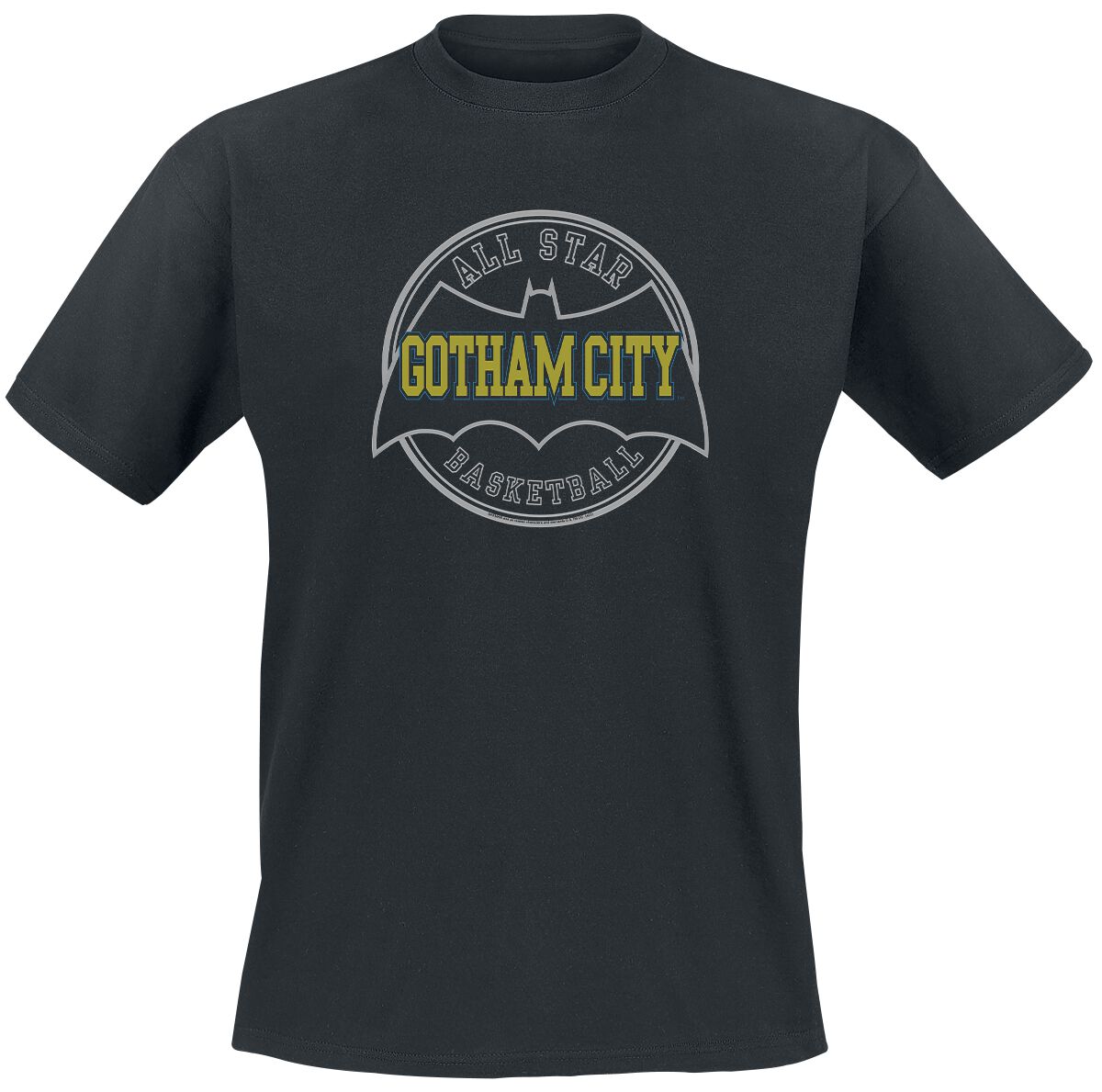 Batman Gotham City basketball T-Shirt black