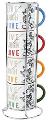 Live Laugh Love - Espresso-Tassen-Set