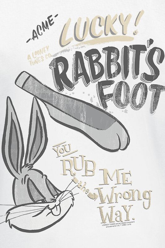 Filme & Serien Nachhaltiges Fan Merch You Rub Me The Wrong Way | Looney Tunes T-Shirt