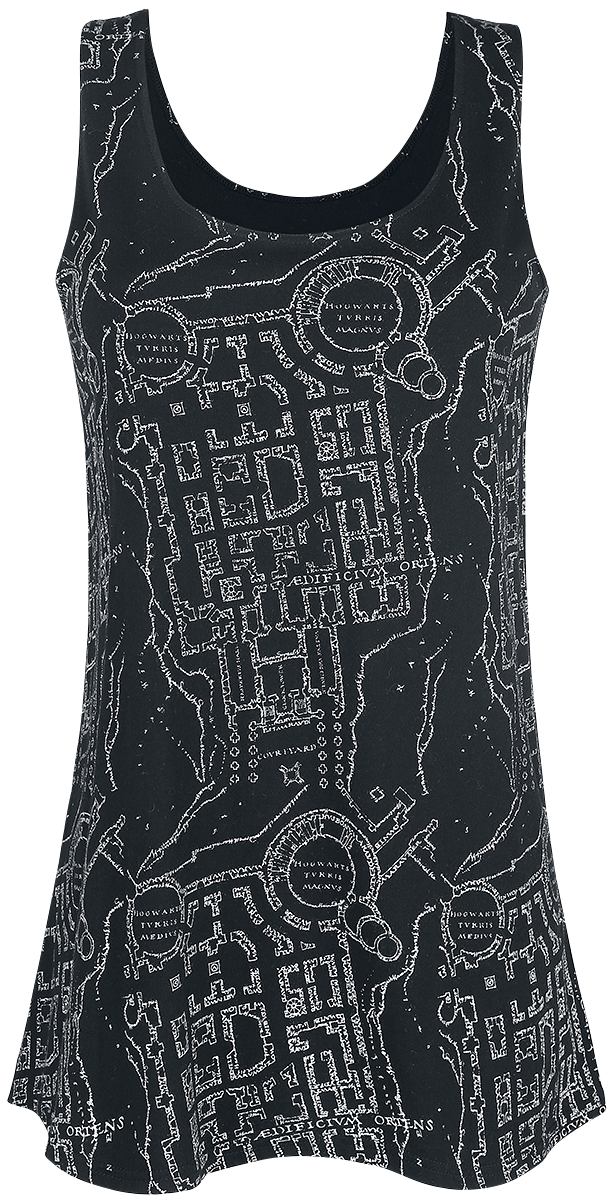 Harry Potter Karte des Rumtreibers Strickpullover schwarz