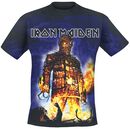 Wicker Man Allover, Iron Maiden, T-Shirt