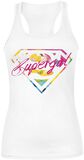 Colourful Logo, Supergirl, Top