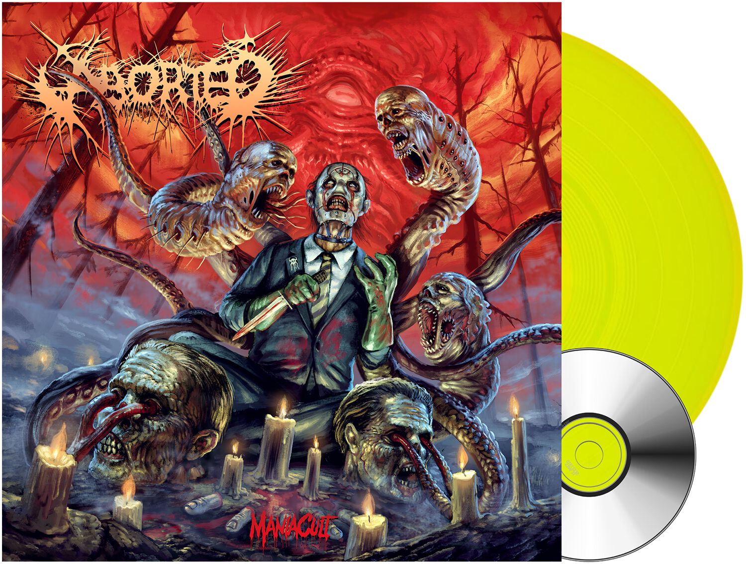 Image of Aborted ManiaCult LP & CD farbig