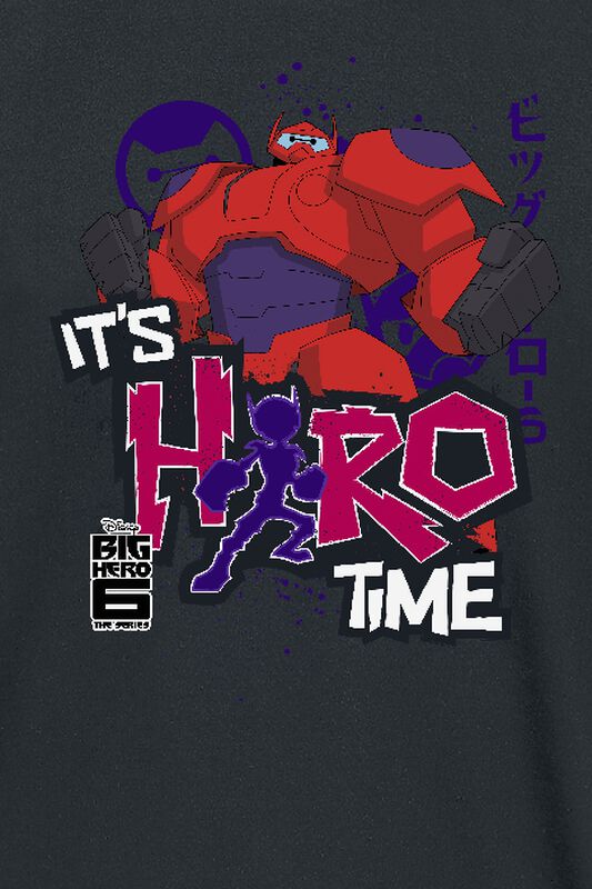Männer Bekleidung Big Hero 6 - Baymax Hero Time | Baymax (Disney Classics) T-Shirt