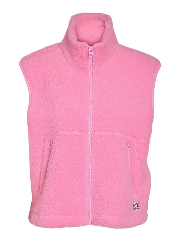 Chaleco  de Noisy May - NMMASEY SHORT TEDDY VEST NOOS - Mujer - Rosa