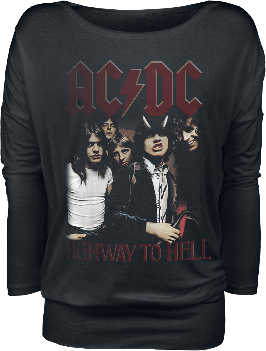 AC/DC - Highway To Hell - Girls longsleeve - black image